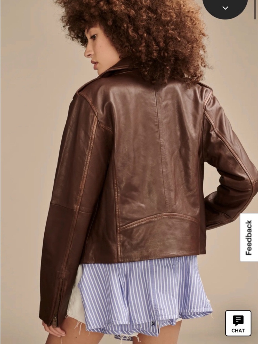 Lucky Brand - NWT Classic Leather Moto Jacket - XS - Picture 3 of 7
